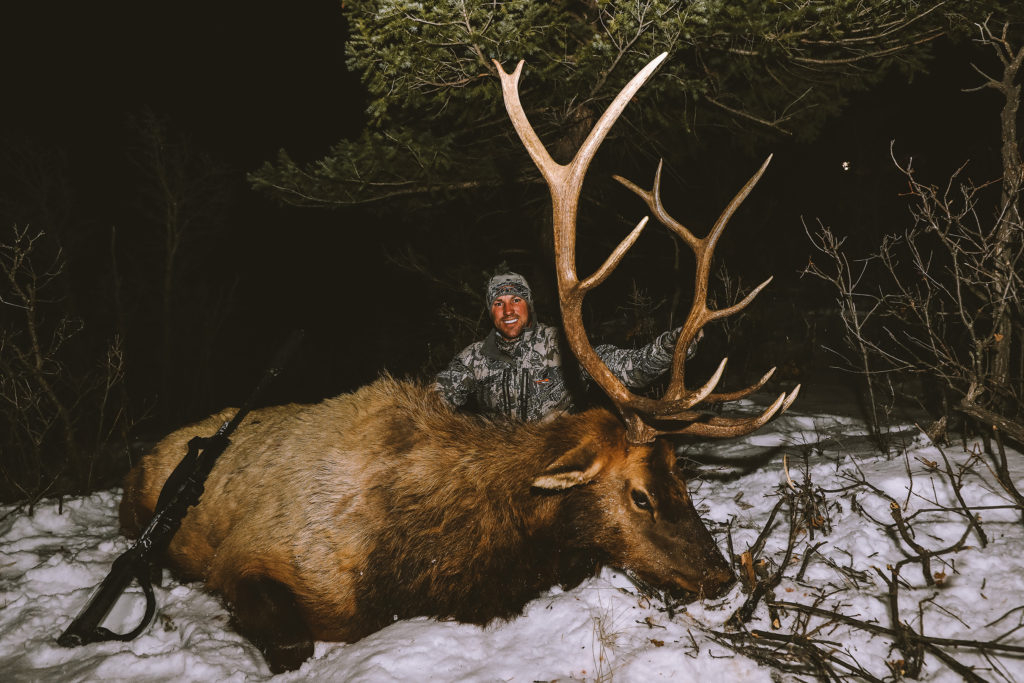 Trent Leichleiter with the Elk