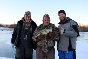 Nebraska Ice Fishing at Pheasant Bonanza