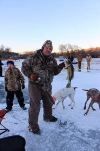 Nebraska Ice Fishing at Pheasant Bonanza