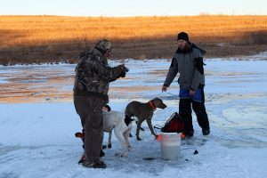 Nebraska Ice Fishing at Pheasant Bonanza