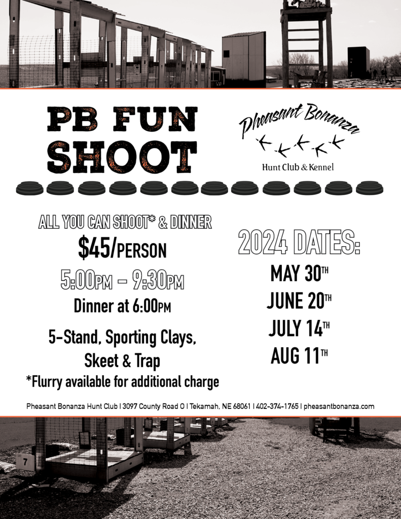 PB Fun Shoot Flyer