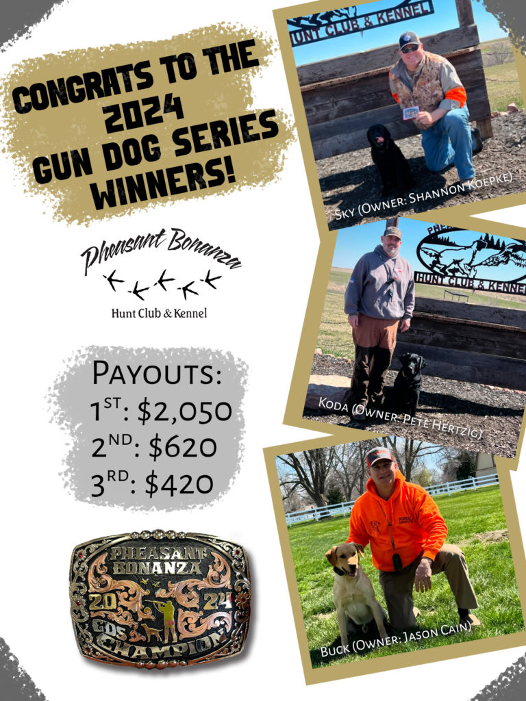 2024 Gun Dog Series Finals