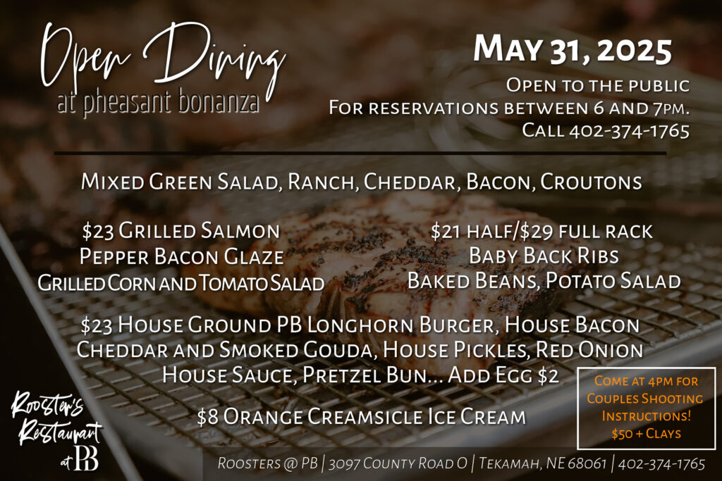Fine Dining near Omaha, Nebraska